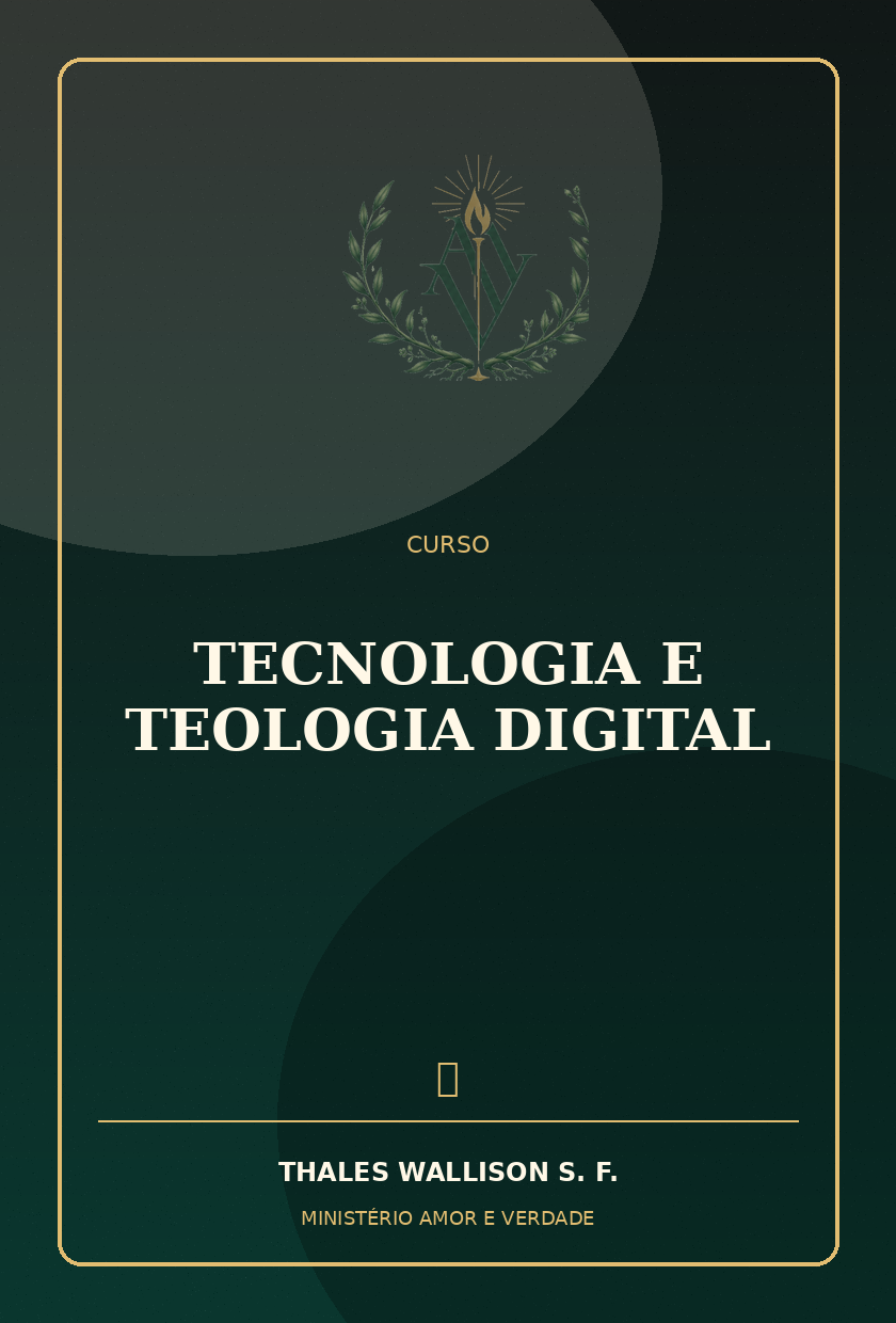 Capa: Curso Tecnologia e Teologia