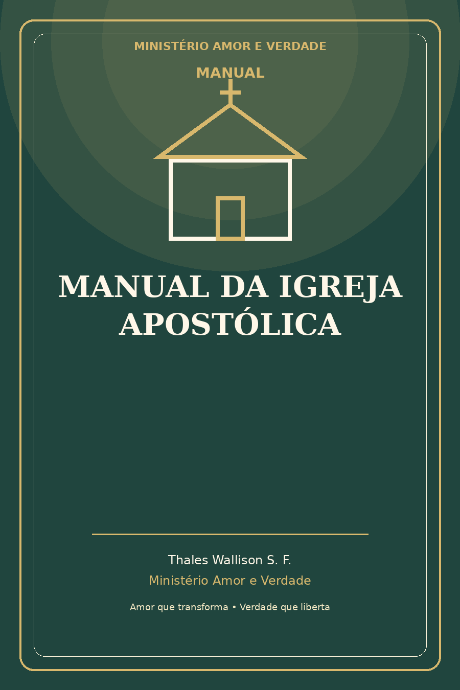 Capa: Manual da Igreja Apostólica