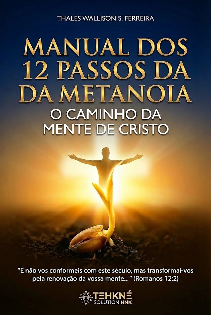 Capa: Manual dos 12 Passos da Metanoia