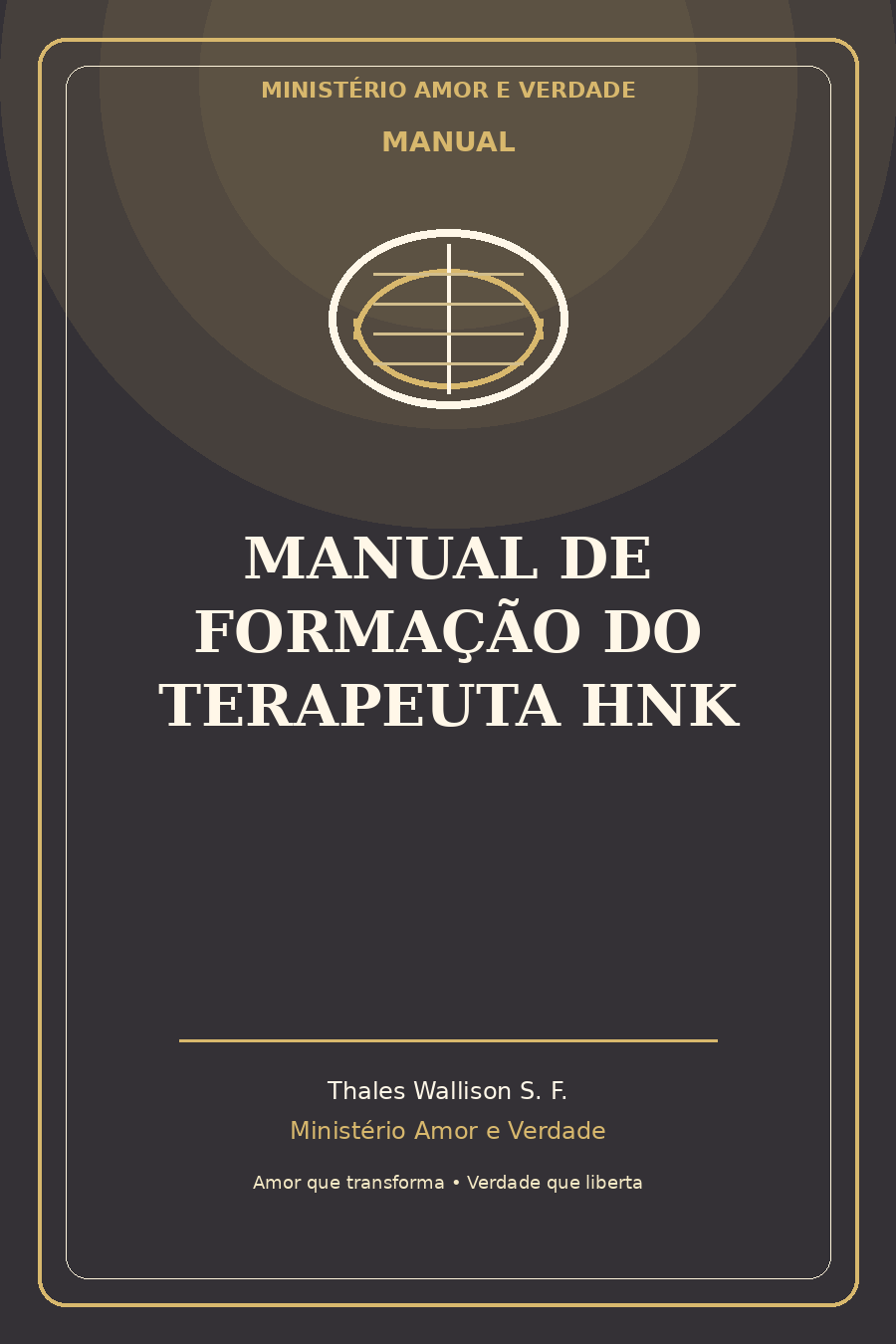 Capa: Manual de Formação do Terapeuta da Doutrina Apostólica