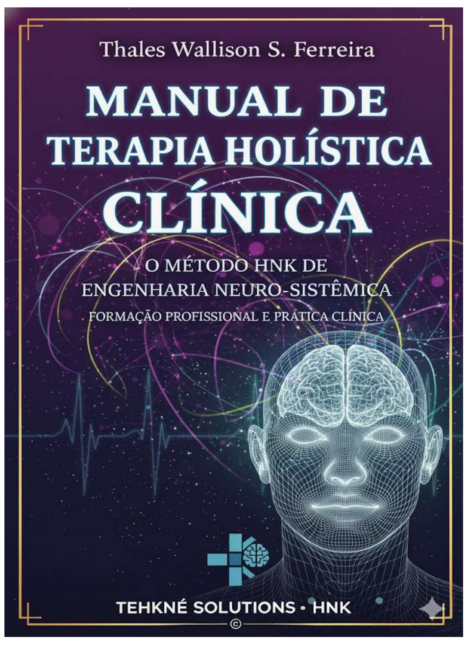 Capa: Manual de Formação em Terapia Holística Clínica